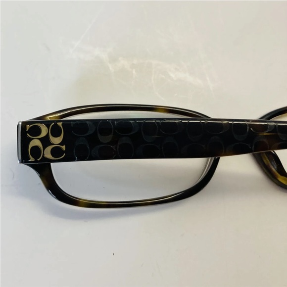 Coach 
HC6001 Emily 
Dark Tortoise (5055) 
Rectangle Acetate 
Women's Eyewear - Picture 5 of 8